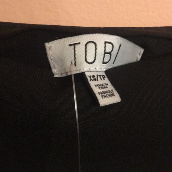 XS Black Pencil Skirt TOBI - Picture 2 of 2